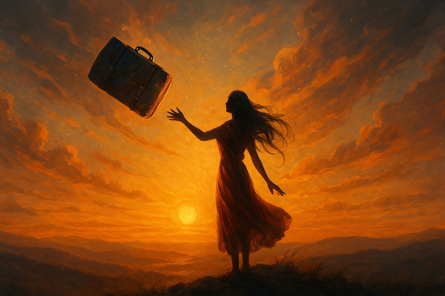 Letting Go of Emotional Baggage: A Guided Journey to Lightness