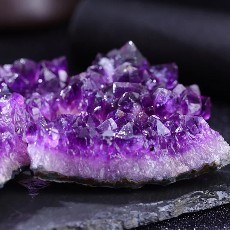 Natural Amethyst Crystal Cluster – 50–60 g | Meditation, Healing & Home Altar Stone