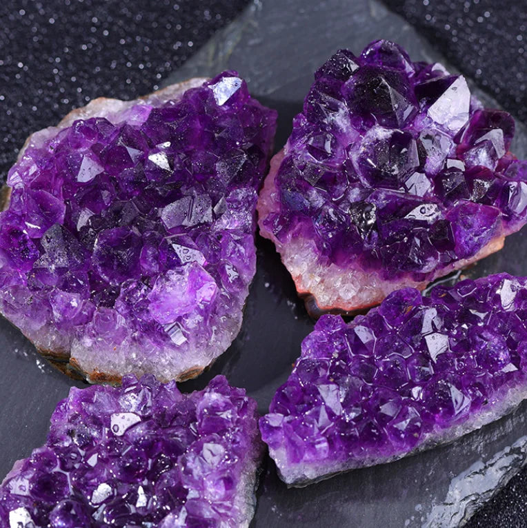 Natural Amethyst Crystal Cluster – 50–60 g | Meditation, Healing & Home Altar Stone