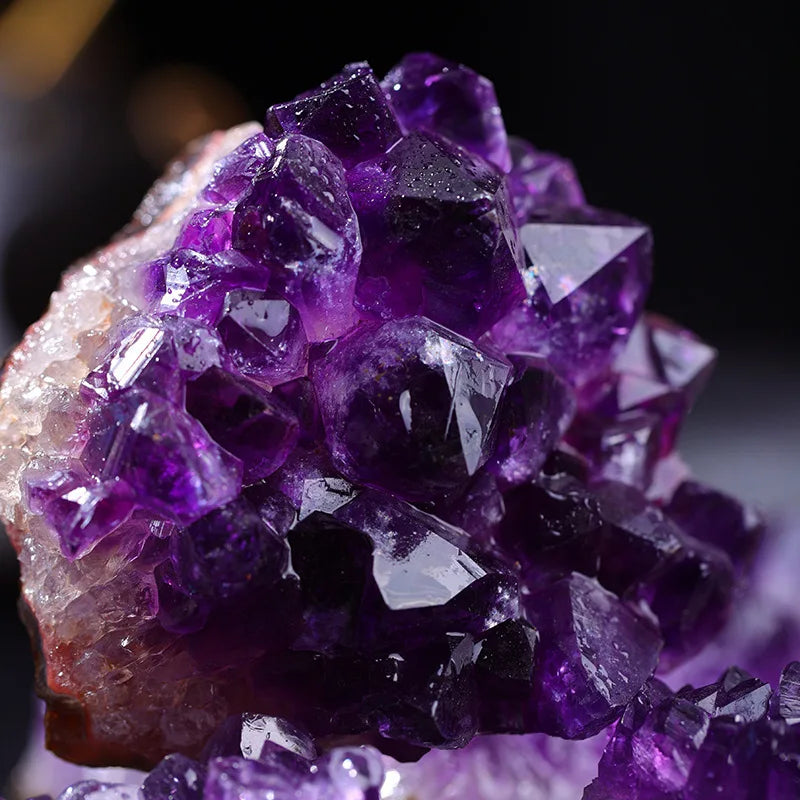 Natural Amethyst Crystal Cluster – 50–60 g | Meditation, Healing & Home Altar Stone