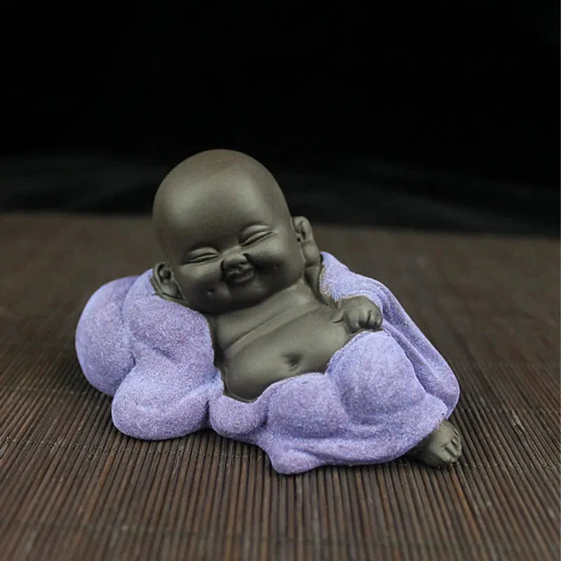 Handmade Small Monk Buddha Figurines