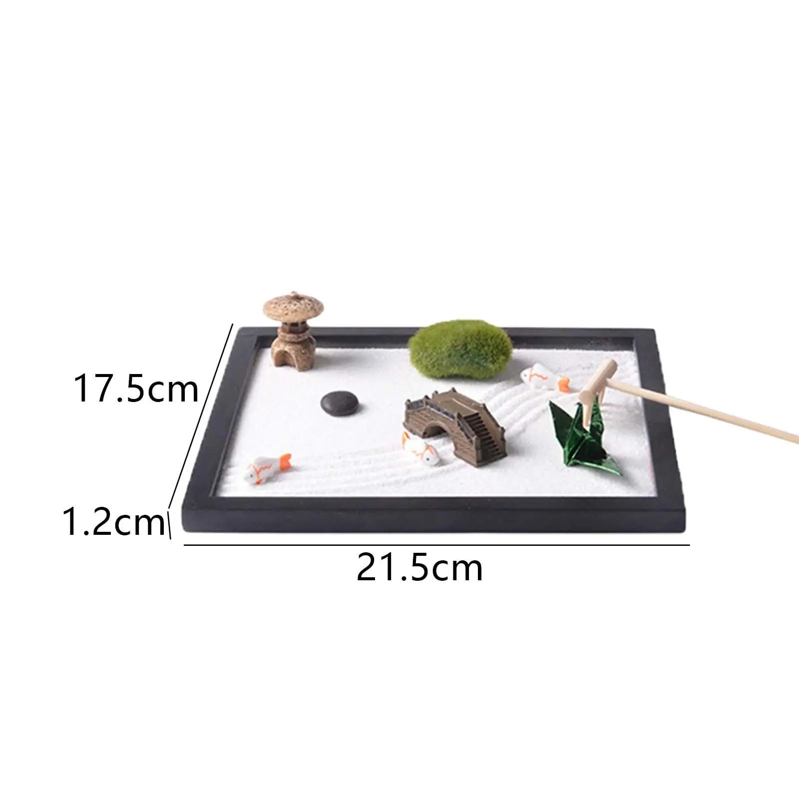 Mini Tabletop Zen Garden – Japanese Sand Garden