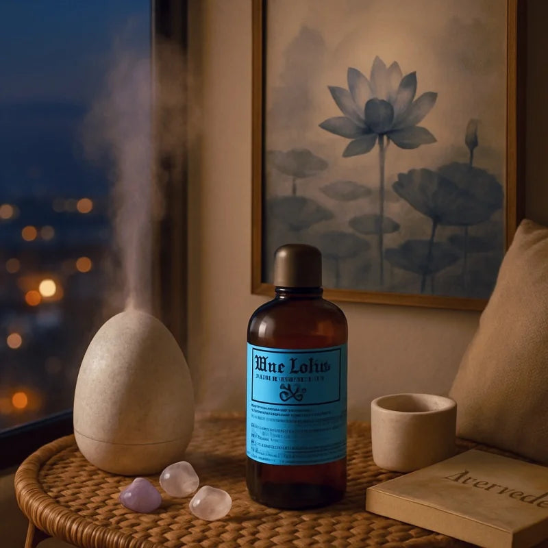Blue Lotus Essential Oil – 100 ml Aromatherapy & Meditation Oil