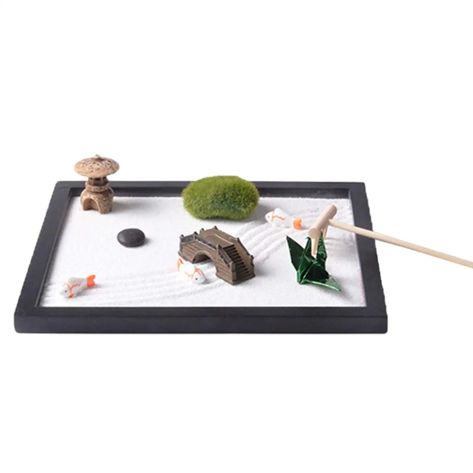 Mini Tabletop Zen Garden – Japanese Sand Garden