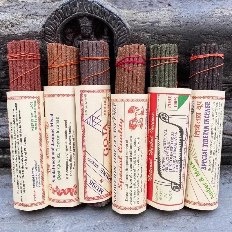 Nepal Pure Natural Hand-made Tibetan Incense Sticks