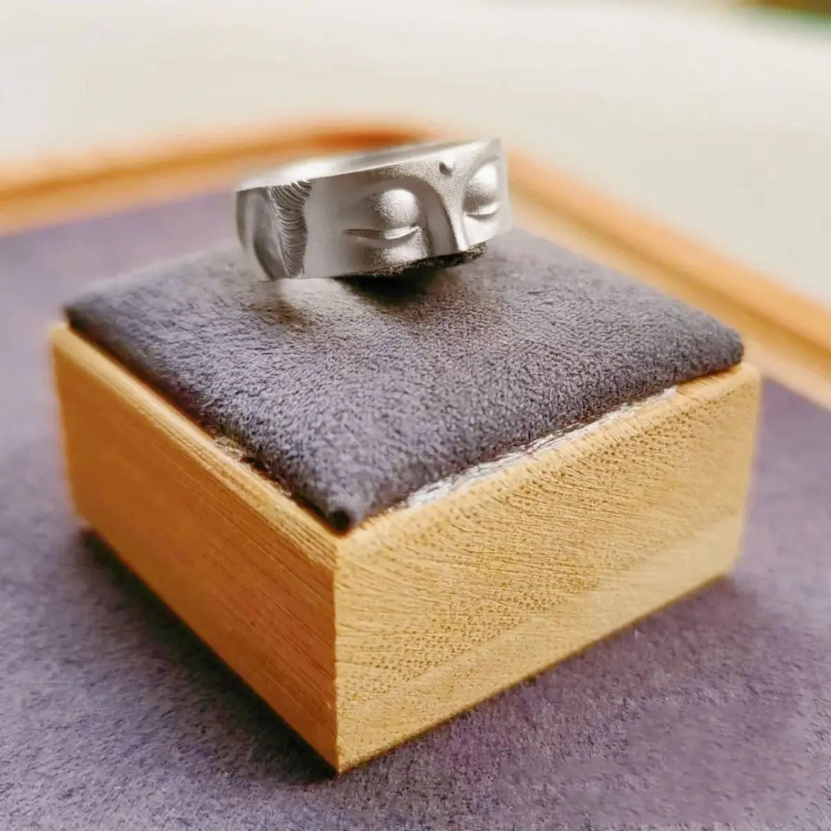Buddha Serenity Adjustable Meditation Ring