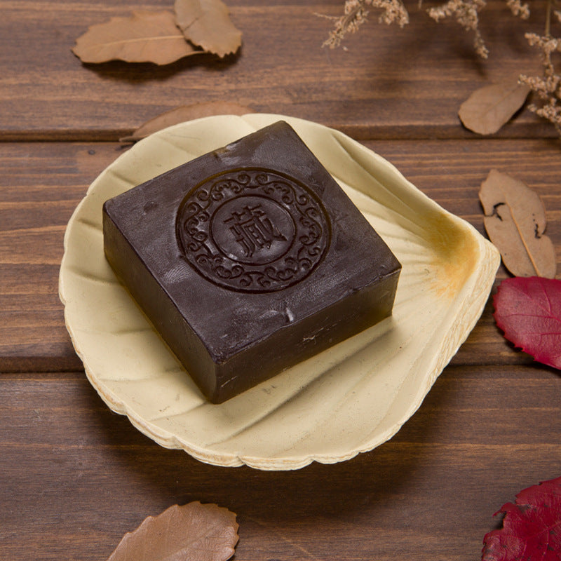 Tibetan Ancient Black Soap – Handmade Herbal Purifying Bar