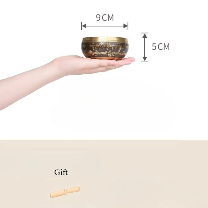 Meditation Singing Bowl – Nepal Handmade Buddhist Sound Bowl