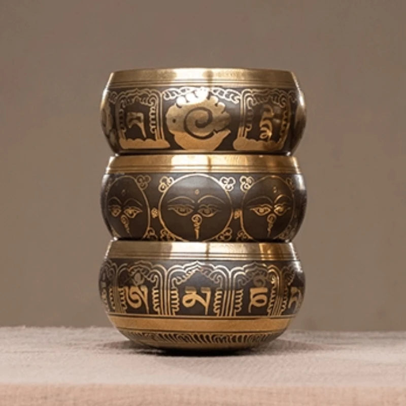 Meditation Singing Bowl – Nepal Handmade Buddhist Sound Bowl