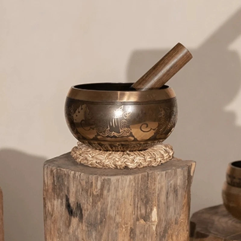 Meditation Singing Bowl – Nepal Handmade Buddhist Sound Bowl