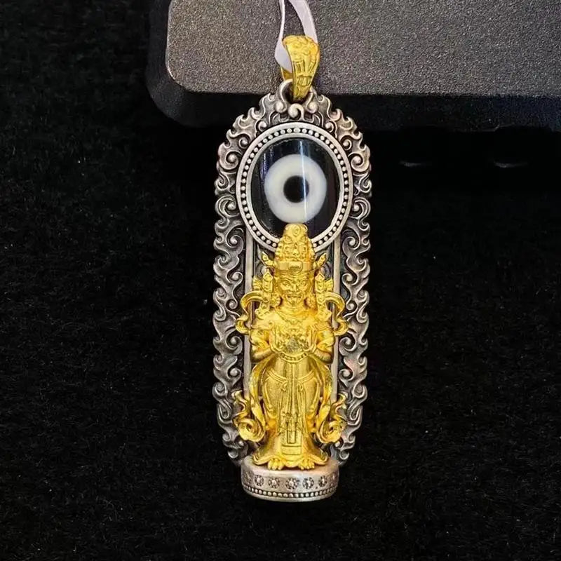 Zaki Ram Guardian Buddha Jade Amulet Necklace – Protection & Inner Strength