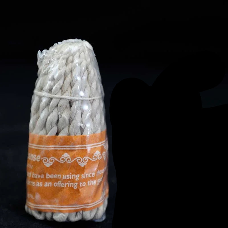 Natural Nepalese Handmade Rope Incense – Sandalwood, Grass, Frankincense & More
