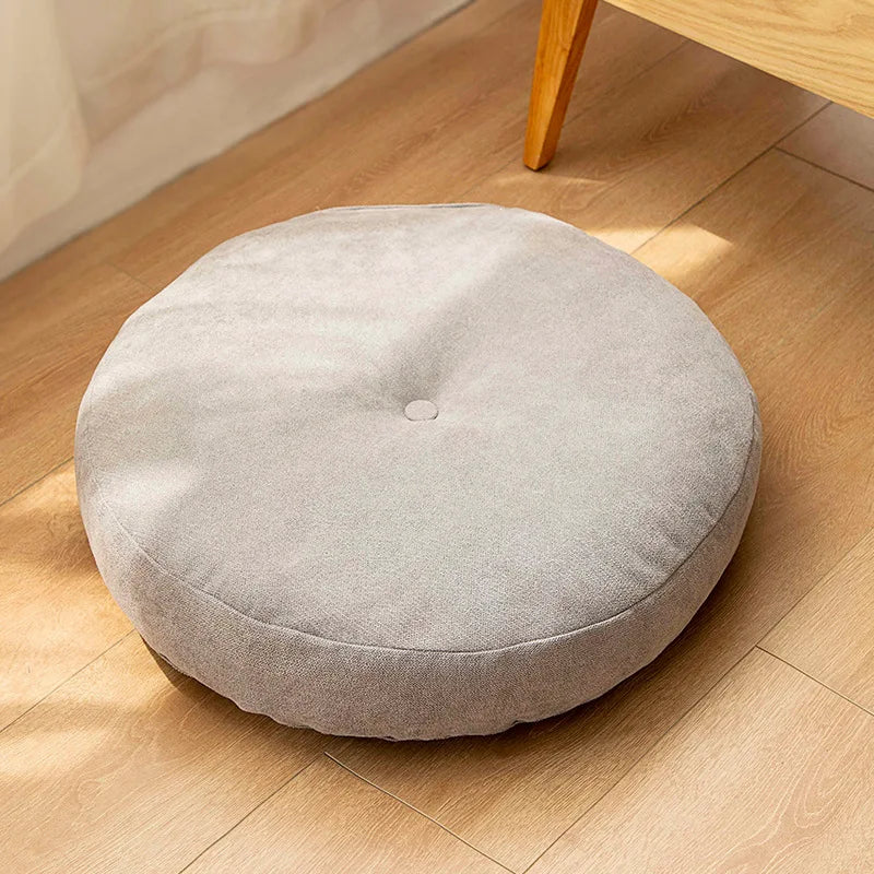 Oversized Round Meditation Floor Pillow – Tatami Style Seat Cushion for Yoga & Relaxation
