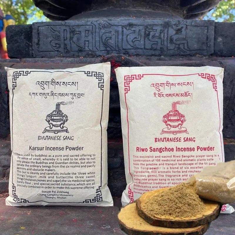 200 Grams of Bhutanese Natural Tibetan Incense Tibetan Medicine Powder DIY Incense for Air Purification Household Indoor Use