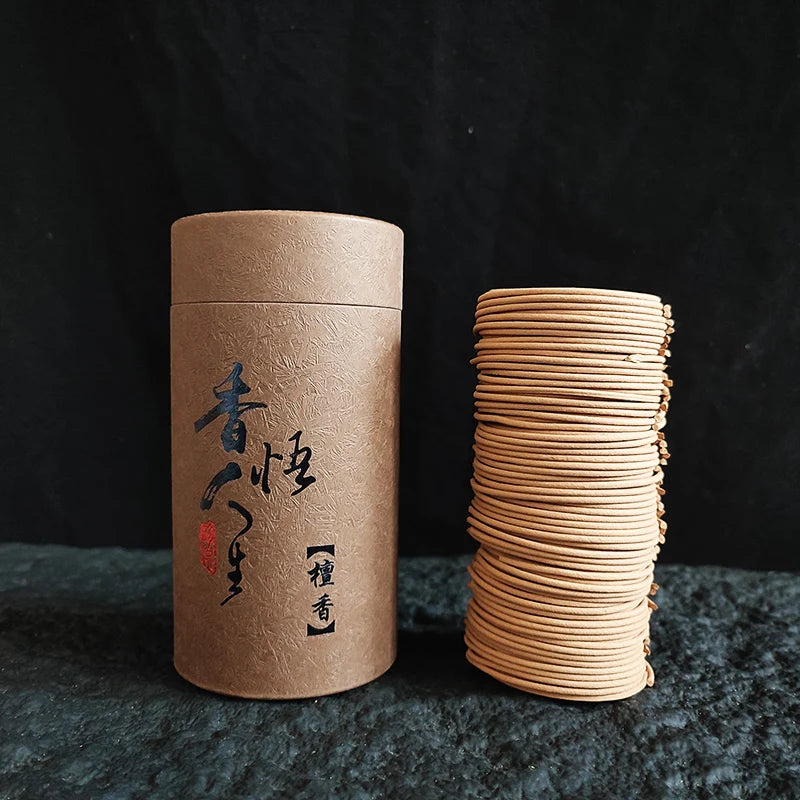 120 Coil Natural Incense – Meditation & Sleep Aid with Sandalwood, Lavender, Agarwood & More