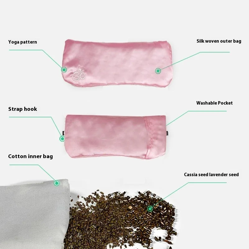 Lavender Yoga Eye Pillow – Meditation & Sleep Aid Eye Mask