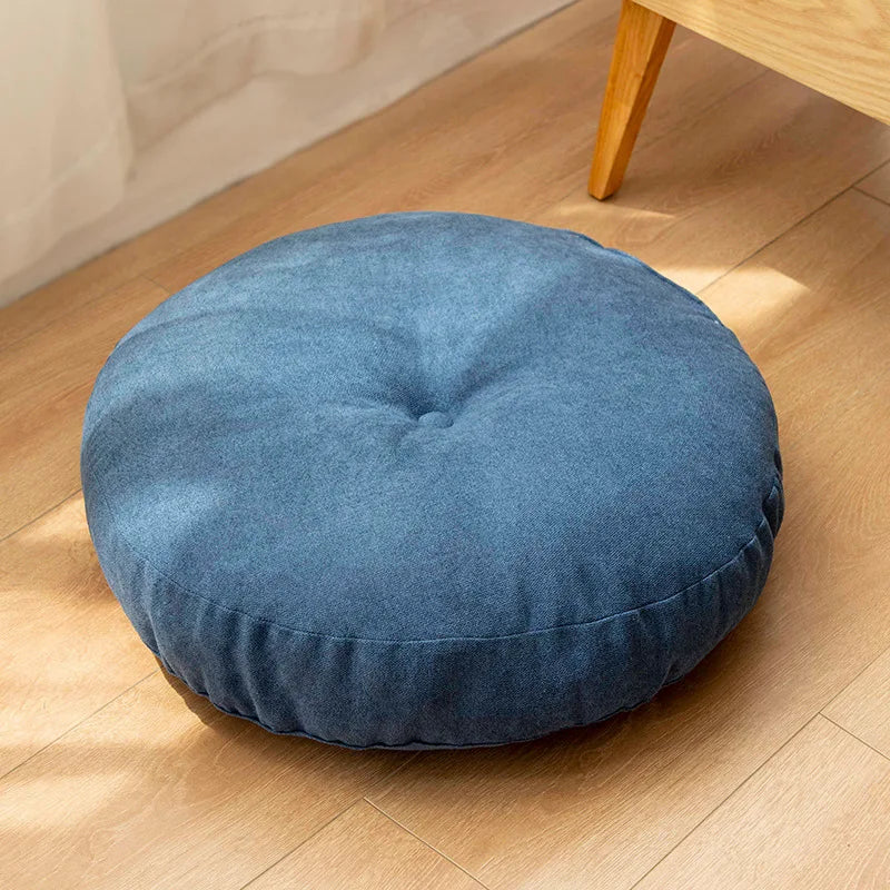 Oversized Round Meditation Floor Pillow – Tatami Style Seat Cushion for Yoga & Relaxation