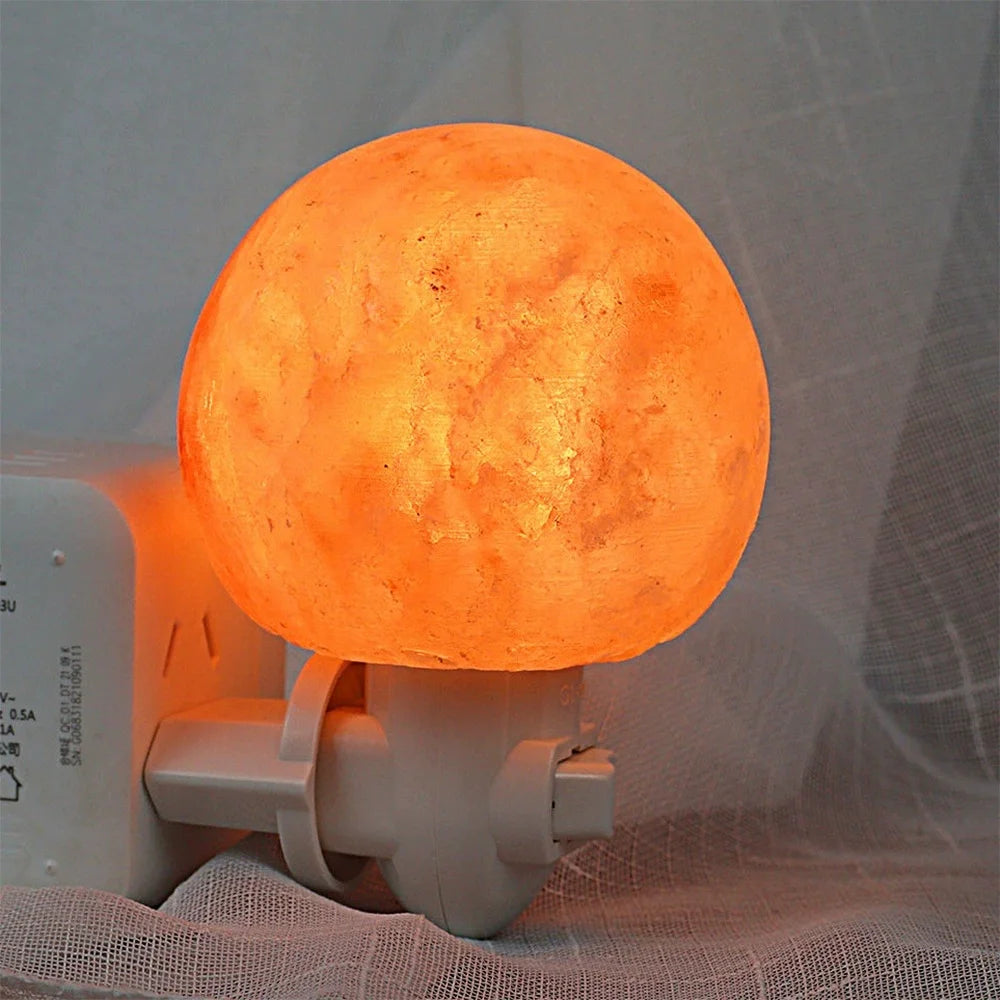 Himalayan Warm White Salt Lamp Night Light