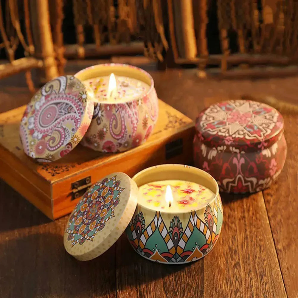 Dried Smokeless Aromatherapy Candles – Meditation & Yoga Relaxation