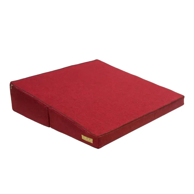 Handcrafted Portable Zabuton Meditation Cushion – Foldable Zen Floor Pad