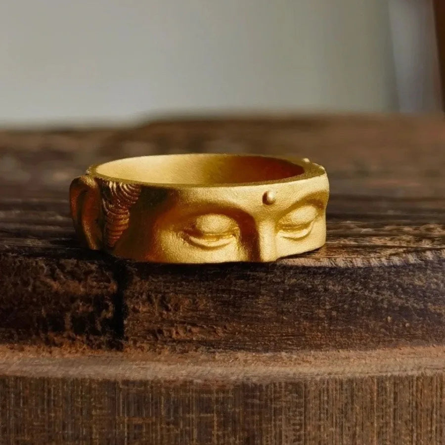 Buddha Serenity Adjustable Meditation Ring