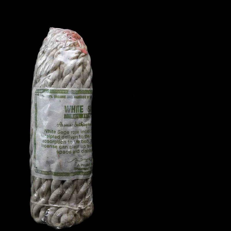 Natural Nepalese Handmade Rope Incense – Sandalwood, Grass, Frankincense & More
