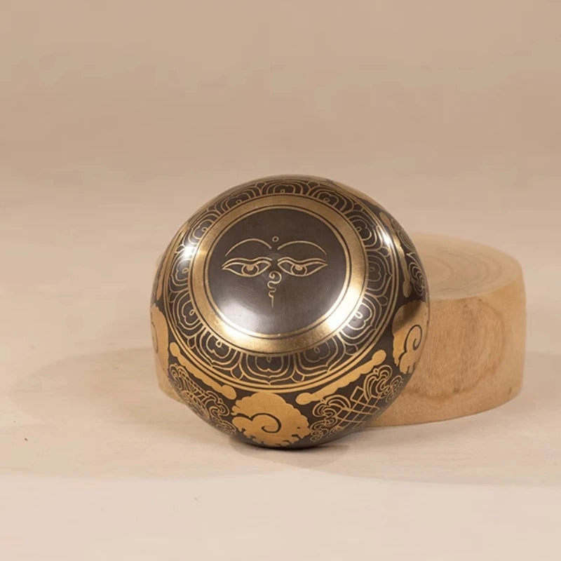 Meditation Singing Bowl – Nepal Handmade Buddhist Sound Bowl