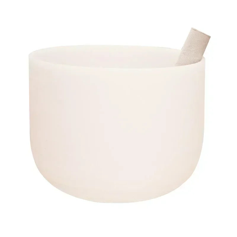 8-Inch 432 Hz Crystal Singing Bowl – Chakra-Tuned Quartz Sound Instrument