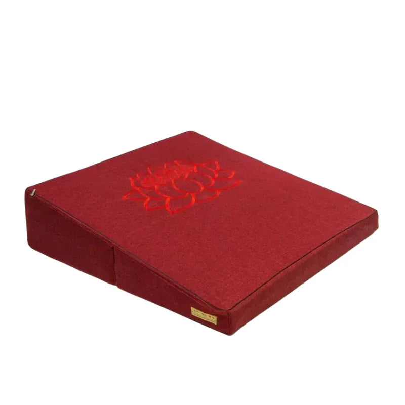 Handcrafted Portable Zabuton Meditation Cushion – Foldable Zen Floor Pad
