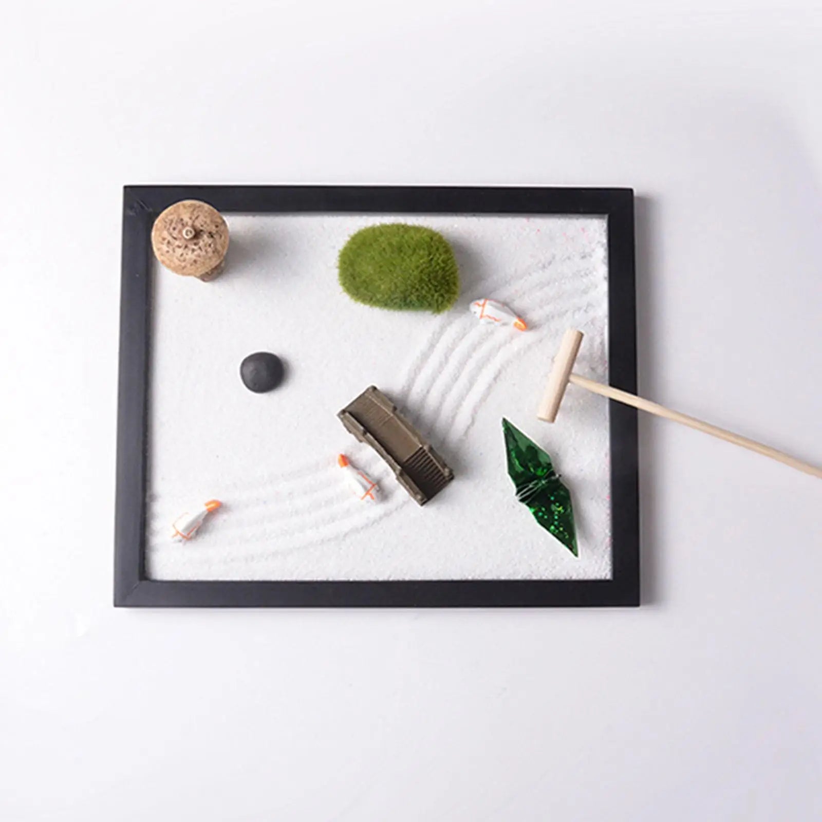 Mini Tabletop Zen Garden – Japanese Sand Garden
