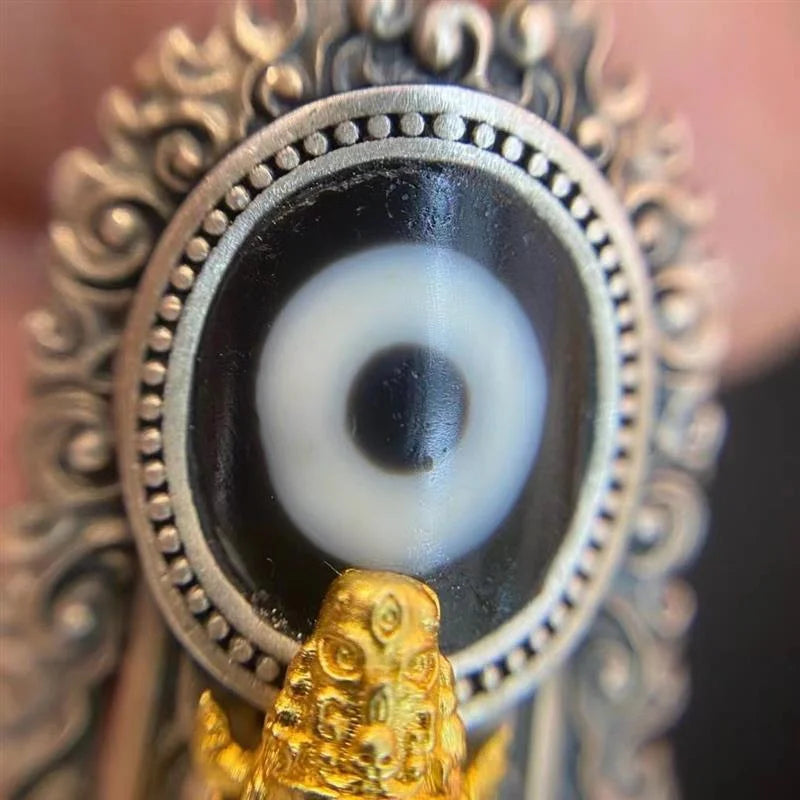 Zaki Ram Guardian Buddha Jade Amulet Necklace – Protection & Inner Strength