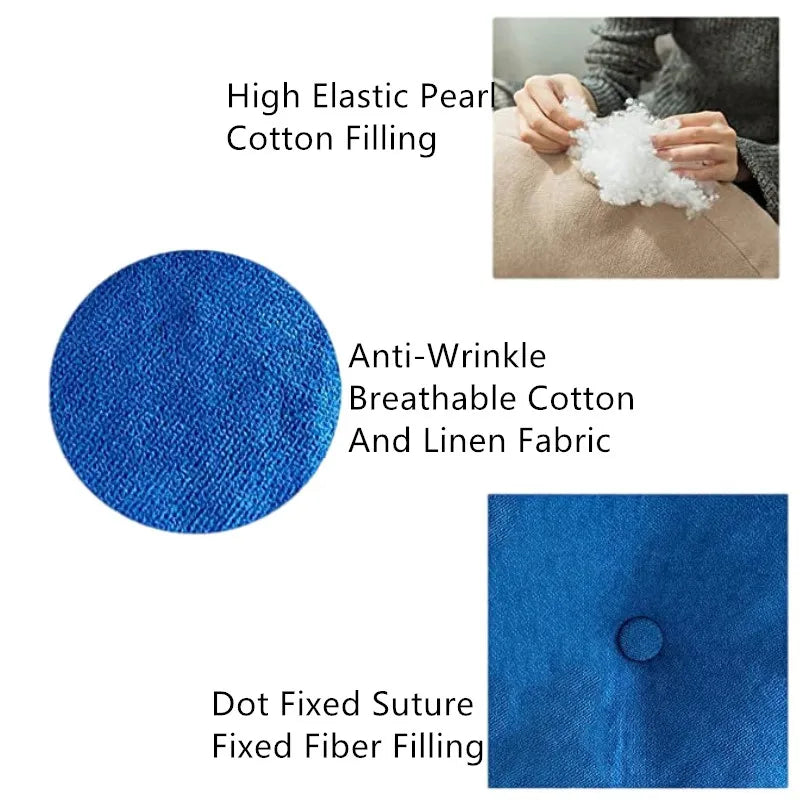Oversized Round Meditation Floor Pillow – Tatami Style Seat Cushion for Yoga & Relaxation