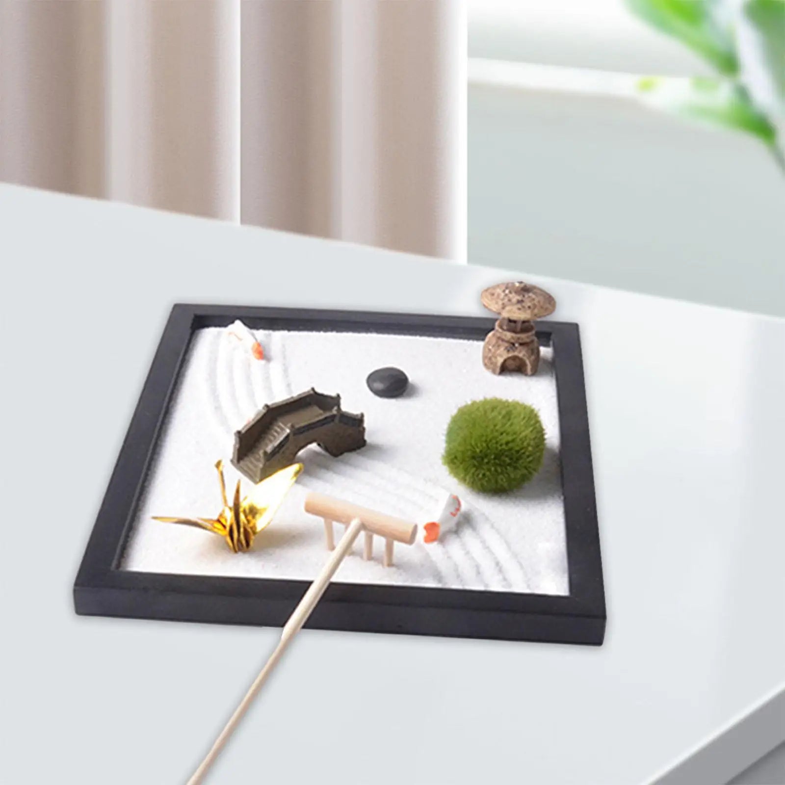 Mini Tabletop Zen Garden – Japanese Sand Garden