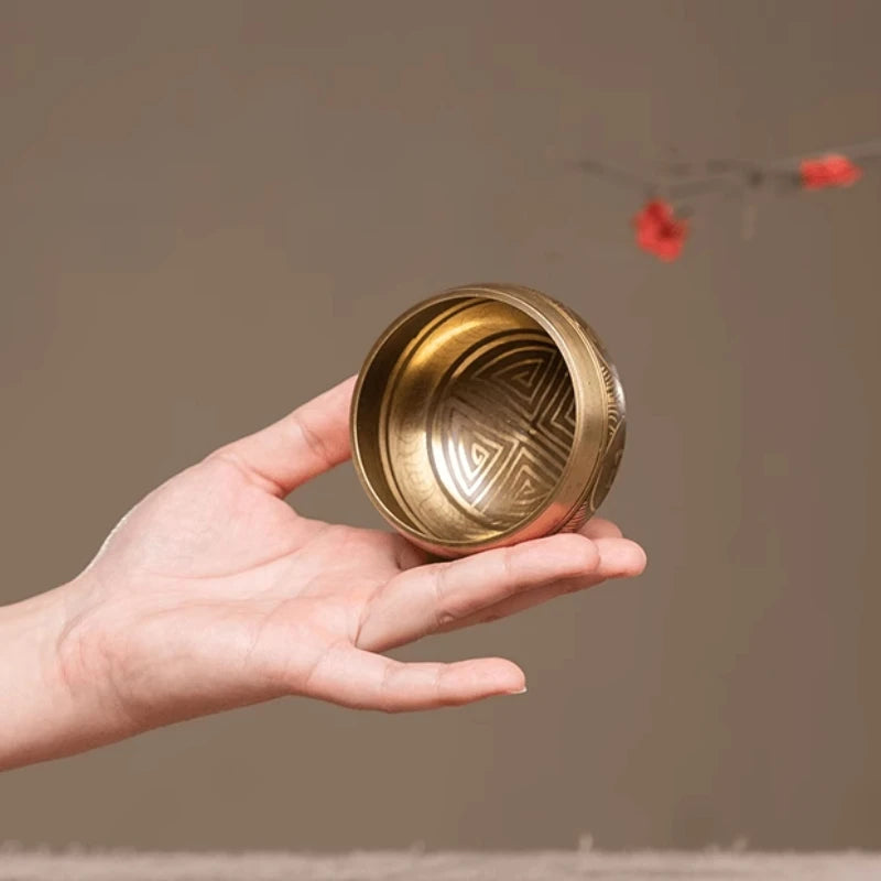 Meditation Singing Bowl – Nepal Handmade Buddhist Sound Bowl