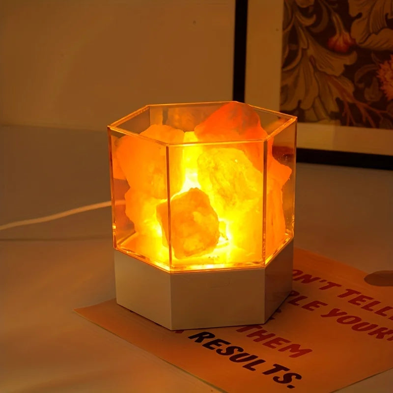 LED Himalayan Crystal Salt Lamp
