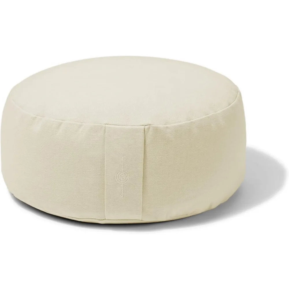 Organic Meditation Cushion Set – Zafu & Zabuton in Natural Vanilla