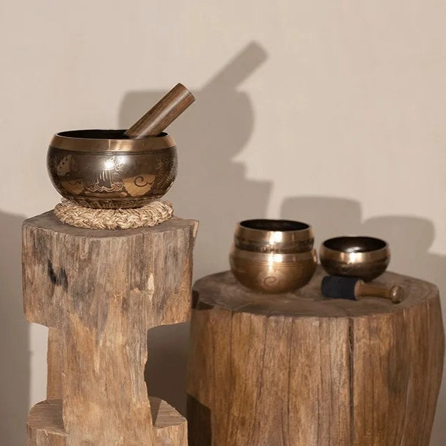 Meditation Singing Bowl – Nepal Handmade Buddhist Sound Bowl