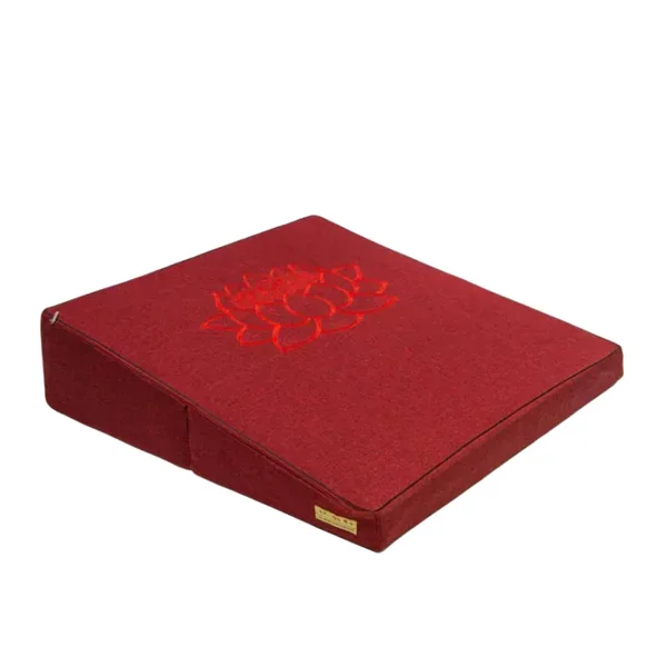 Handcrafted Portable Zabuton Meditation Cushion – Foldable Zen Floor Pad