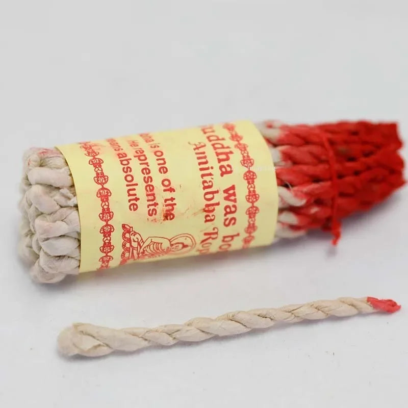 Natural Nepalese Handmade Rope Incense – Sandalwood, Grass, Frankincense & More