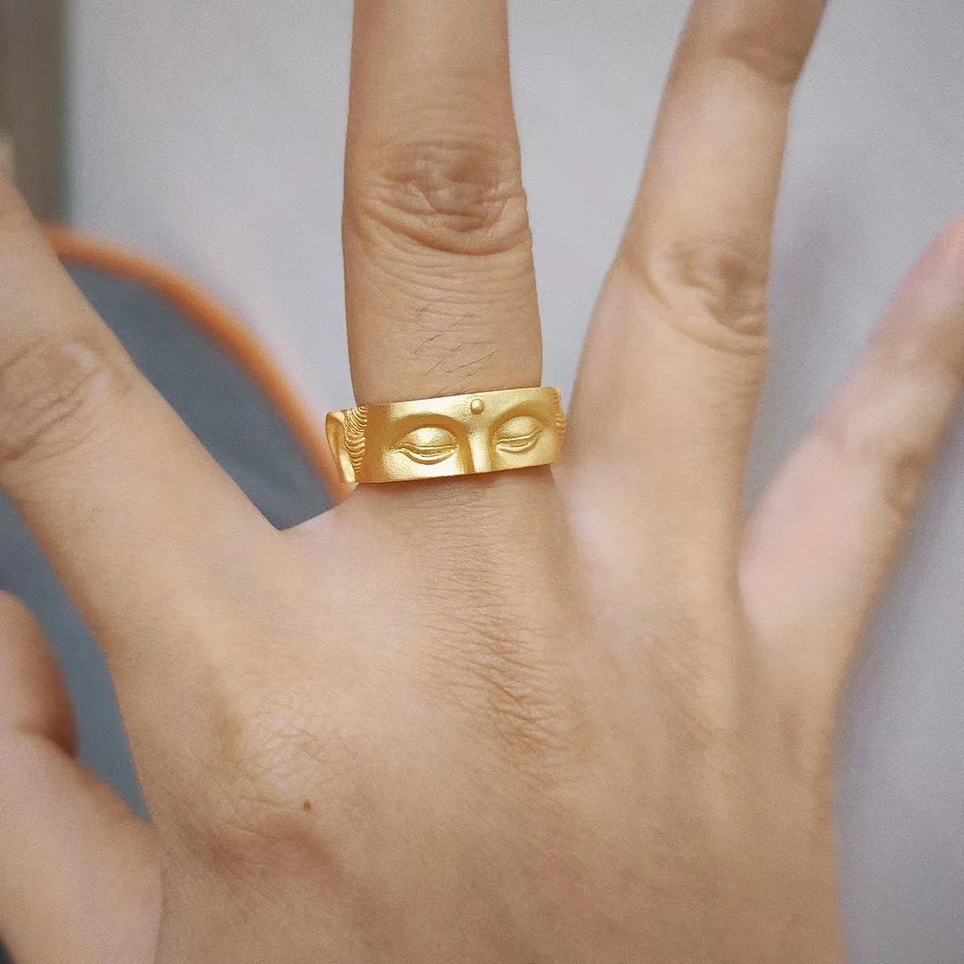 Buddha Serenity Adjustable Meditation Ring