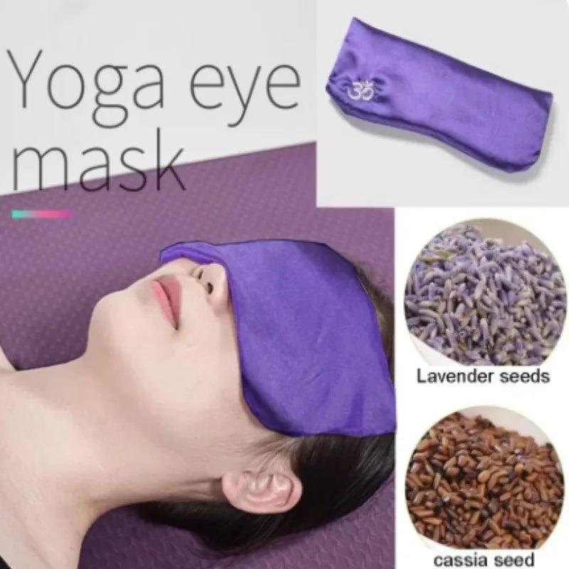Lavender Yoga Eye Pillow – Meditation & Sleep Aid Eye Mask