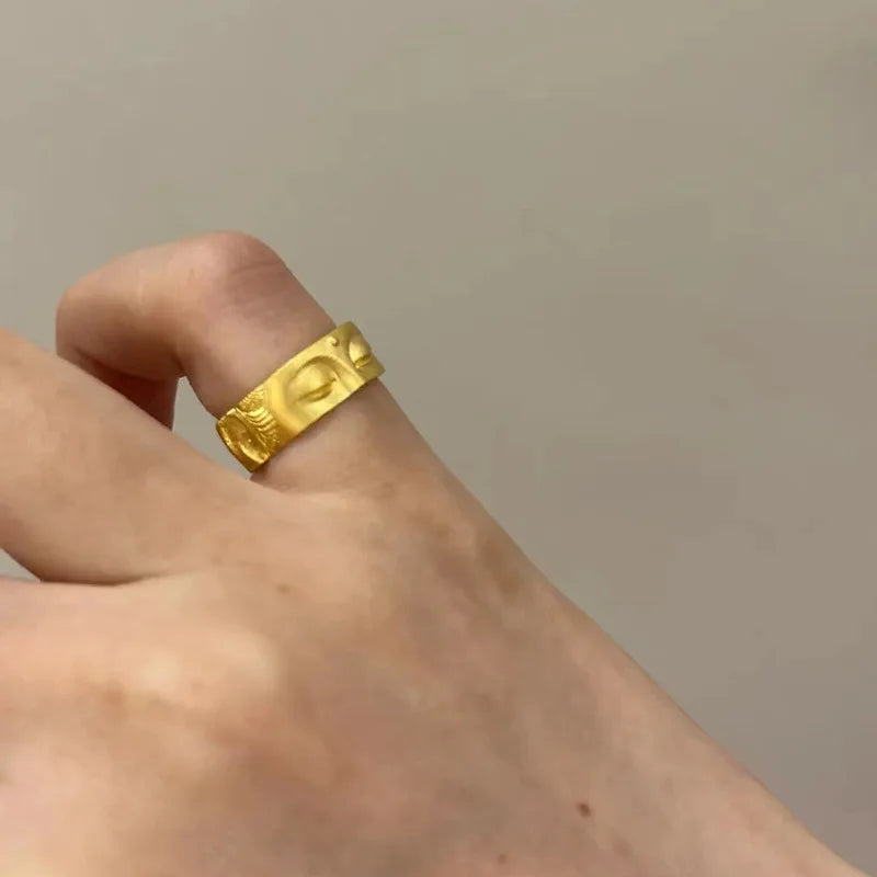 Buddha Serenity Adjustable Meditation Ring