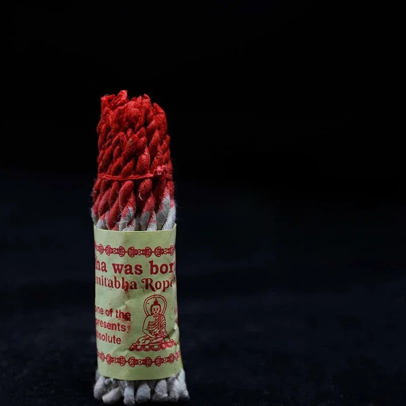 Natural Nepalese Handmade Rope Incense – Sandalwood, Grass, Frankincense & More