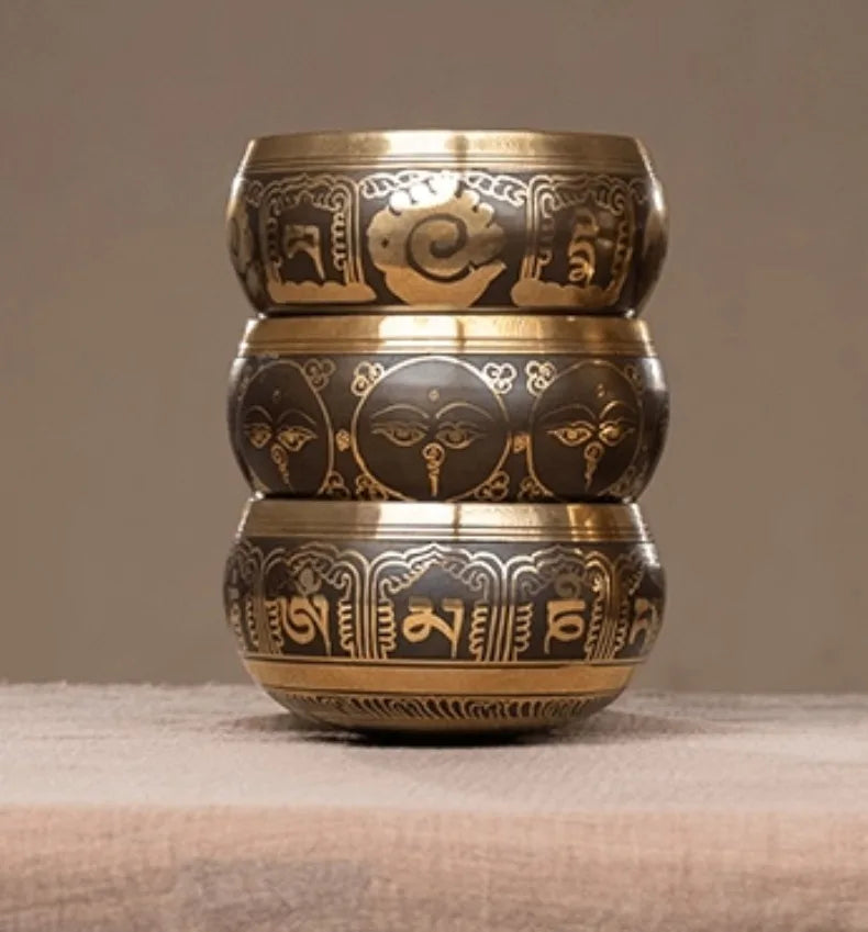 Meditation Singing Bowl – Nepal Handmade Buddhist Sound Bowl