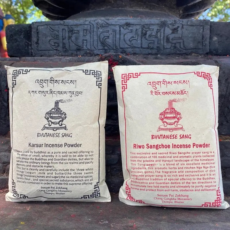 200 Grams of Bhutanese Natural Tibetan Incense Tibetan Medicine Powder DIY Incense for Air Purification Household Indoor Use