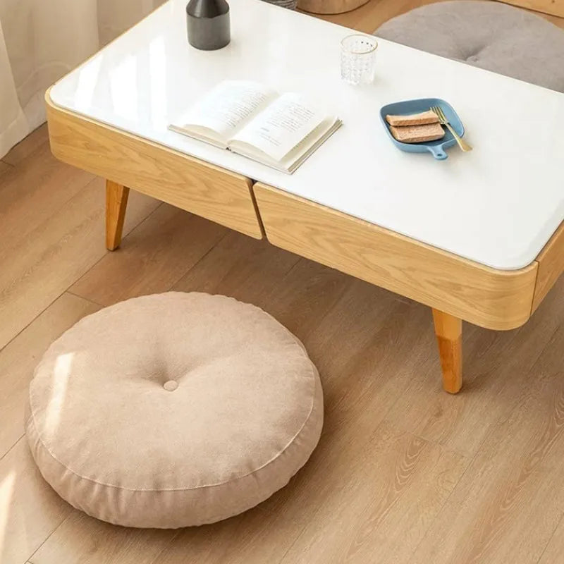 Oversized Round Meditation Floor Pillow – Tatami Style Seat Cushion for Yoga & Relaxation