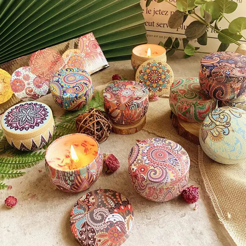 Dried Smokeless Aromatherapy Candles – Meditation & Yoga Relaxation