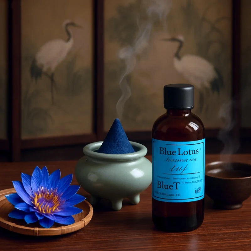 Blue Lotus Essential Oil – 100 ml Aromatherapy & Meditation Oil