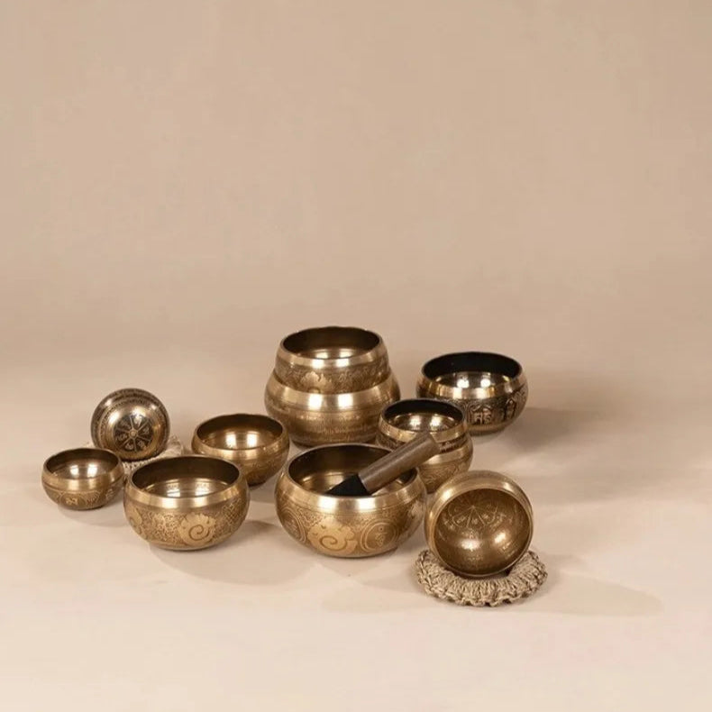 Meditation Singing Bowl – Nepal Handmade Buddhist Sound Bowl