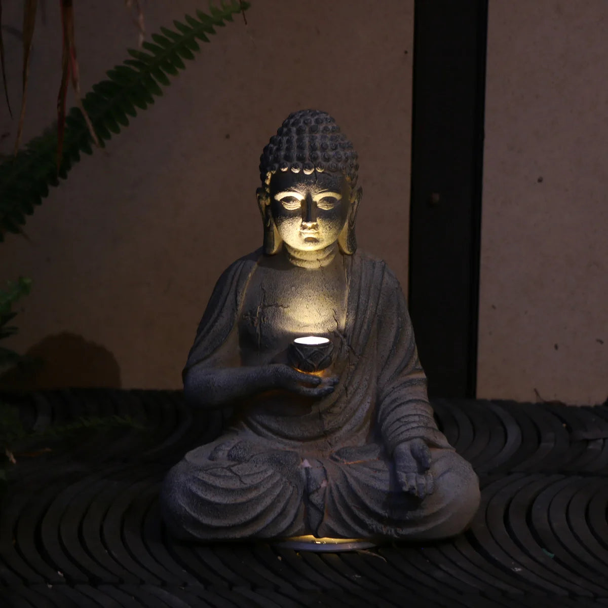 Resin Buddha Statue – Meditative Zen Décor for Home & Garden